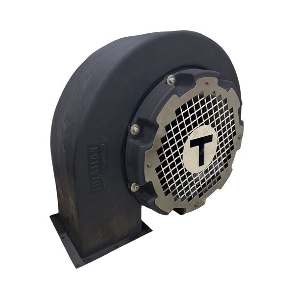 Counterclockwise no blast gate